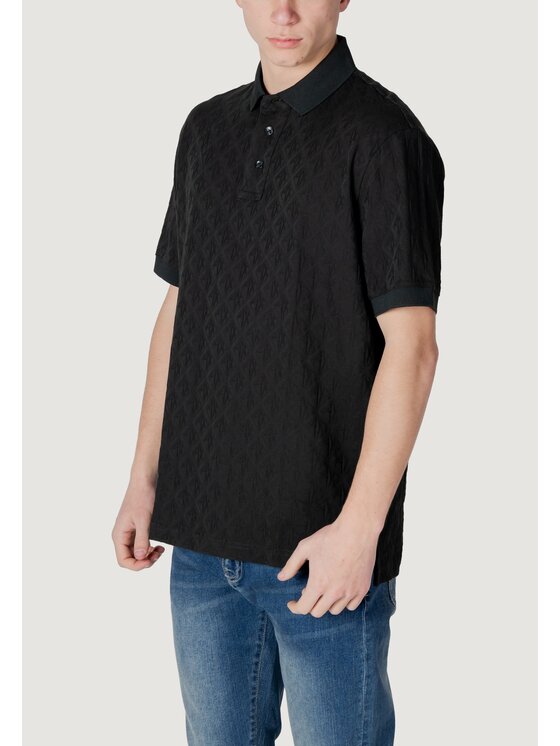 Armani Exchange Armani Exchange Polo XM000219 AF10337 Nero To Fit