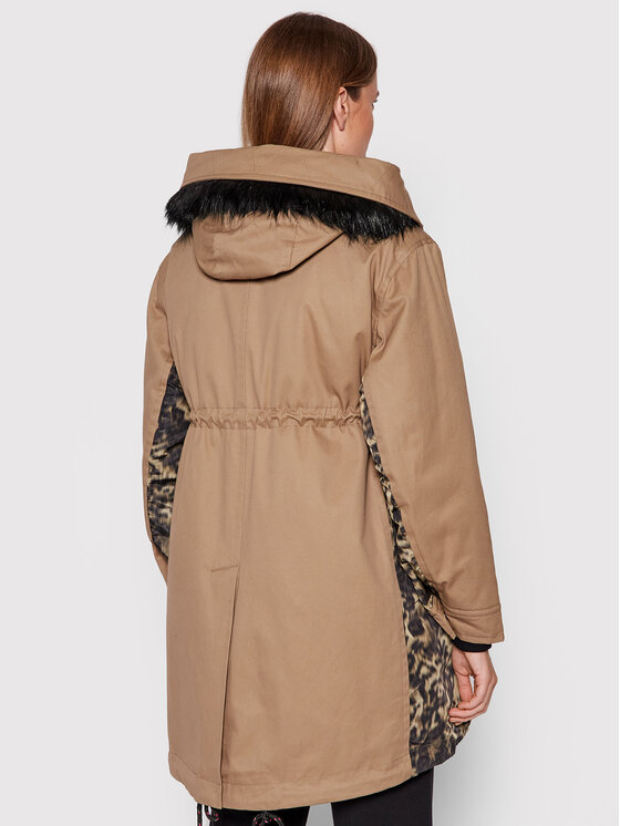 PINKO Pinko Parka Byway 1G16B1 Y75Q Smeđa Regular Fit