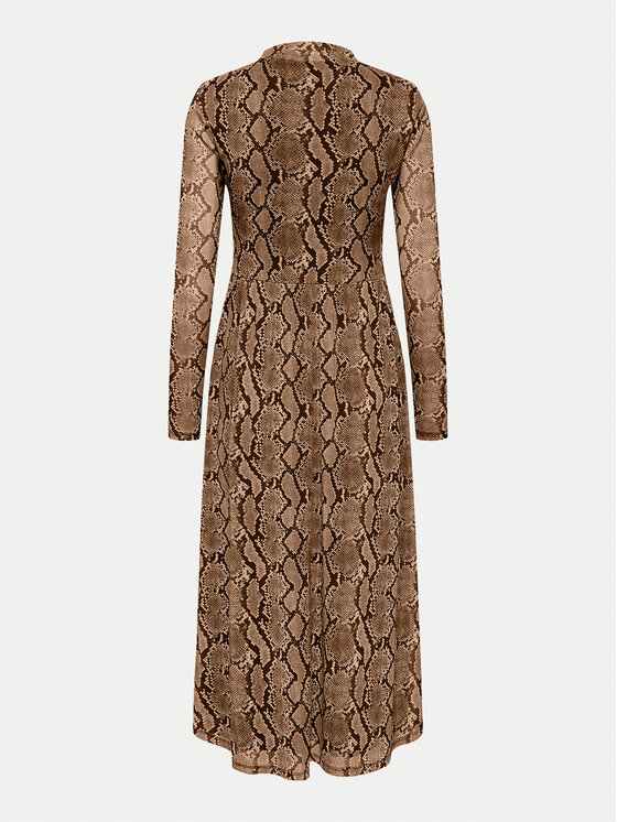 JDY JDY Vsakodnevna obleka Anima 15351731 Rjava Regular Fit