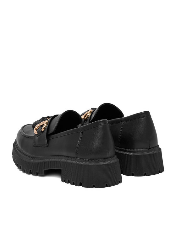 JENNY JENNY Loafersy DOIN ALRIGHT CEO-WS5875-29 Czarny