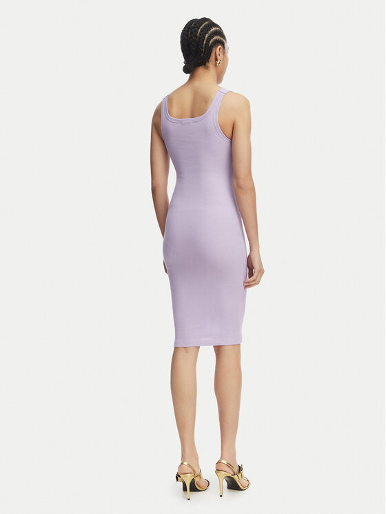 Versace Jeans Versace Jeans Kasdieninė suknelė 80HAO943 J0198 Violetinė Slim Fit