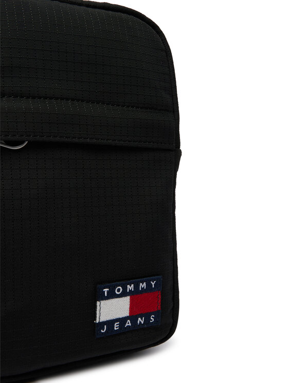 Tommy Jeans Tommy Jeans Τσαντάκι Tjm Ess Daily Ripstop Reporter AM0AM14211 Μαύρο