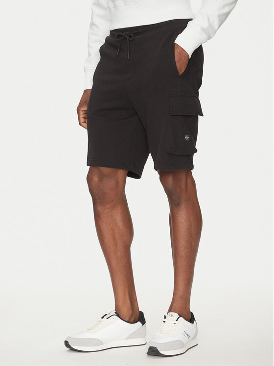 Calvin Klein Jeans Calvin Klein Jeans Sport rövidnadrág J30J327284 Fekete Regular Fit