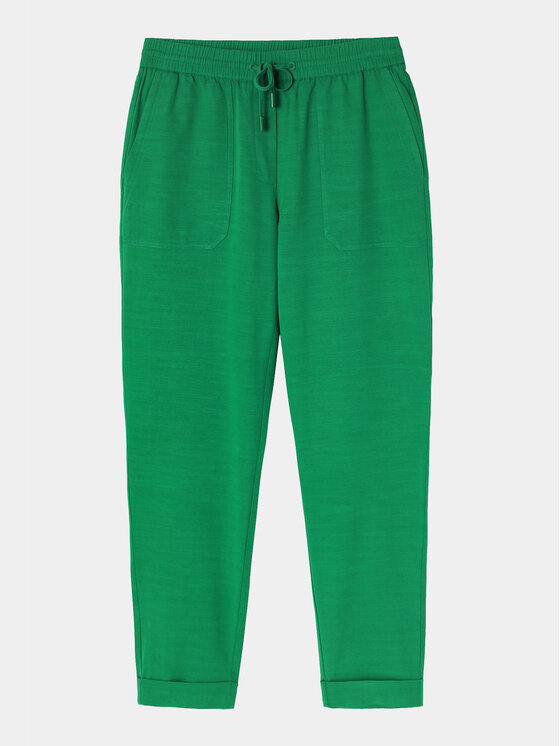 Tatuum Tatuum Pantaloni di tessuto Sudiki 1 T2405.143 Verde Regular Fit