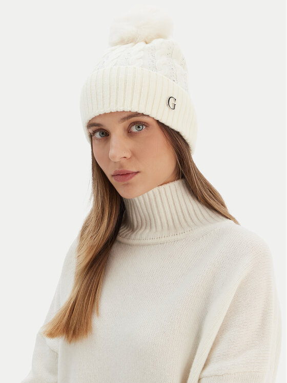 Guess Guess Σκούφος AW5385 POL01 Λευκό