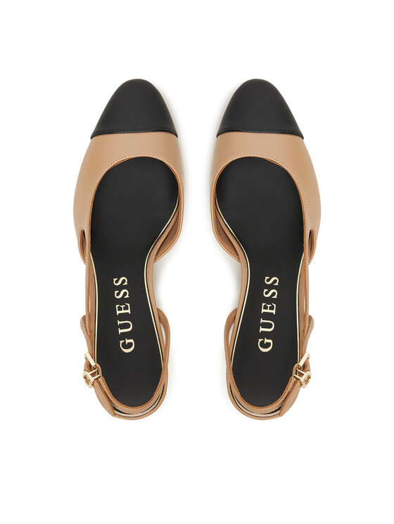 Guess Guess Sandaalid FLTLOI LEA05 Beež