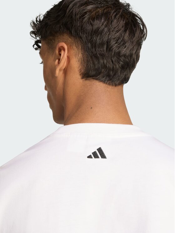 adidas adidas T-Shirt 152431 Biały Regular Fit