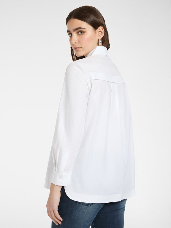 Elena Mirò Elena Mirò Camicia 5005P000298N001 Bianco Regular Fit