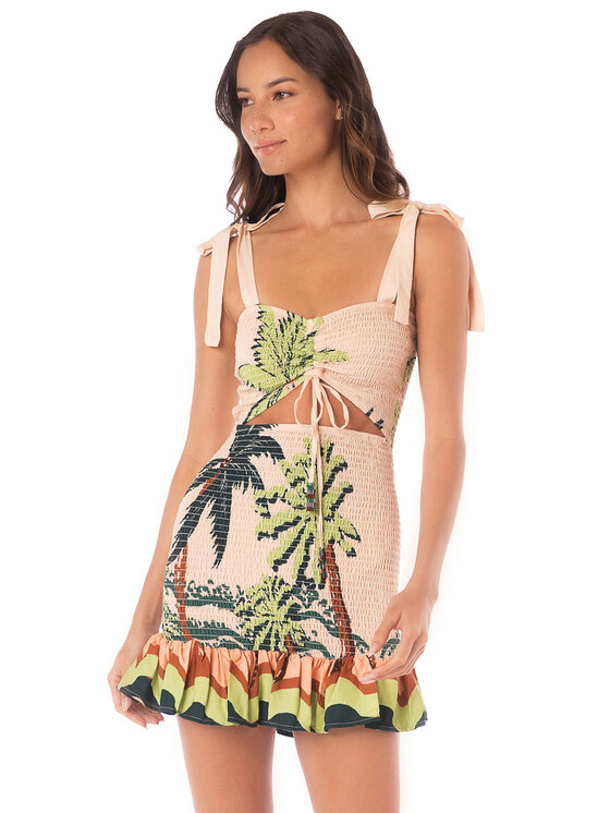 Maaji Maaji Vestito da spiaggia PT2476C Beige