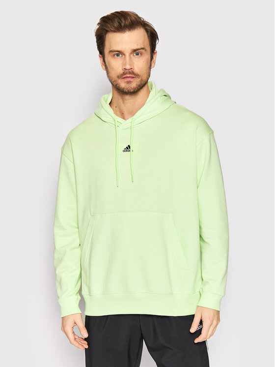 adidas adidas Sweatshirt Essentials Feelvivid HE4359 Grün Loose Fit