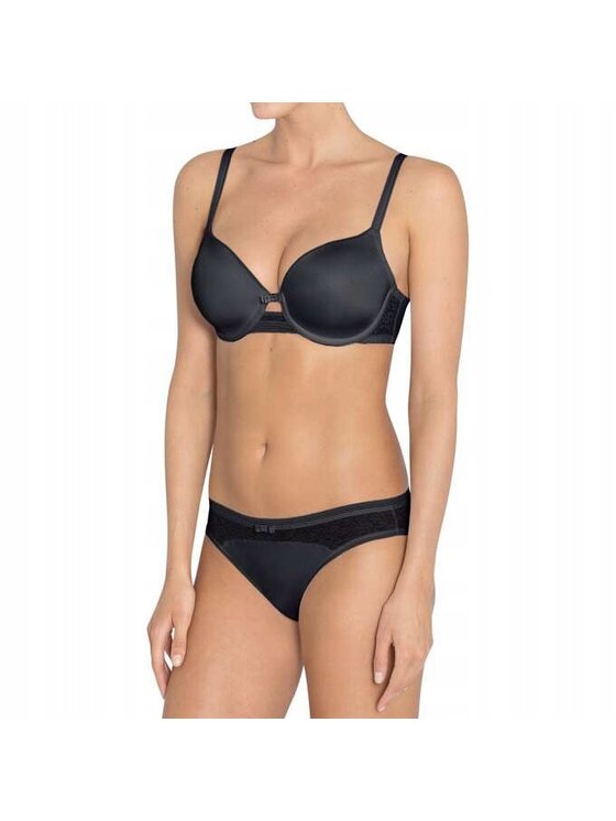 Triumph Triumph Biustonosz z fiszbiną Beauty-Full Essential Czarny
