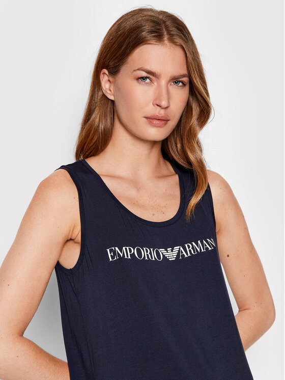 Emporio Armani Emporio Armani Sukienka letnia 262498 2R314 00135 Granatowy Relaxed Fit