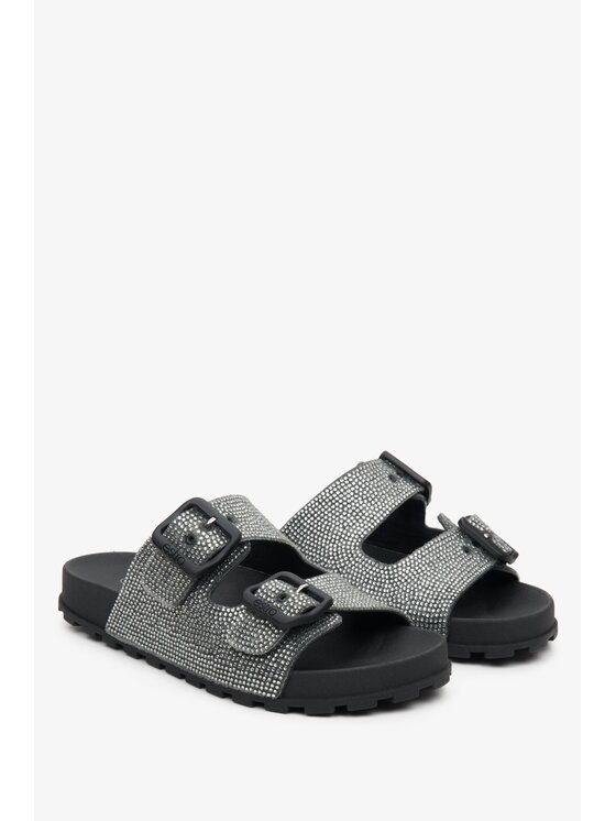 Estro Estro Παντόφλες ER00112405 Μαύρο