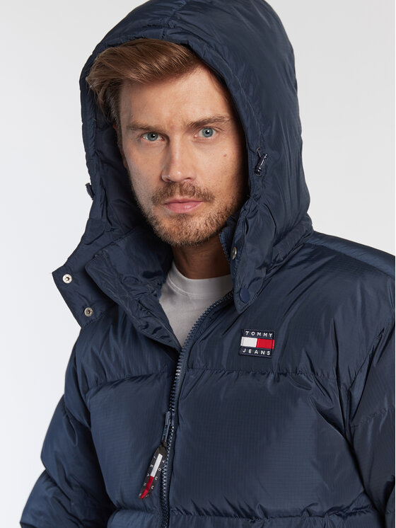 Tommy Jeans Tommy Jeans Daunenjacke Alaska DM0DM15445 Dunkelblau Regular Fit