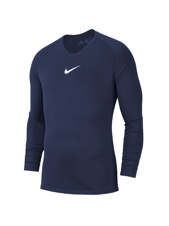 Nike Nike T-shirt Nike Dry Park First Layer Longsleeve Blu scuro Slim Fit
