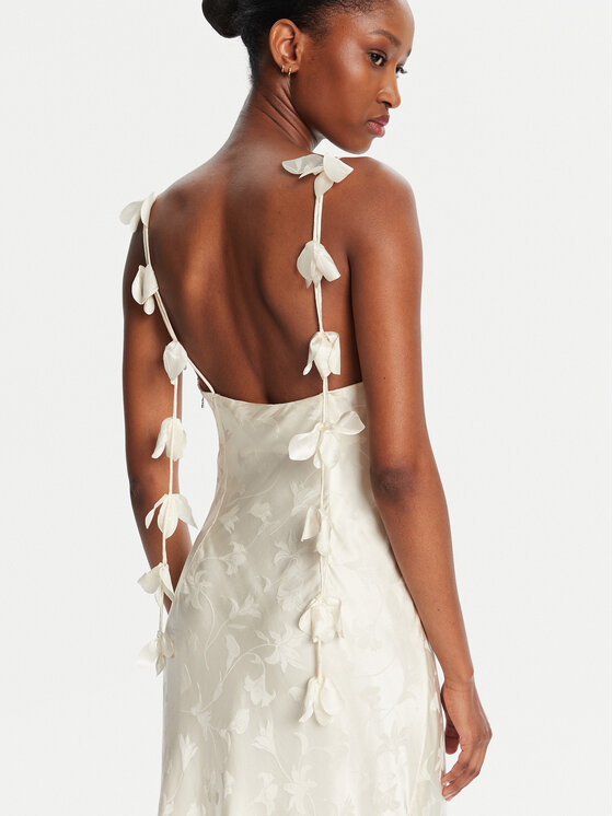 ROTATE ROTATE Rochie cocktail 113958858 Écru Slim Fit