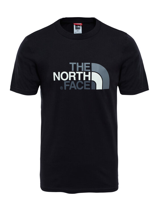 The North Face The North Face T-shirt Easy NF0A2TX3 Crna Regular Fit