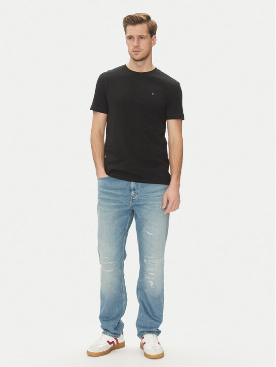 Tommy Hilfiger Tommy Hilfiger Jeans hlače MW0MW39221 Modra Regular Fit