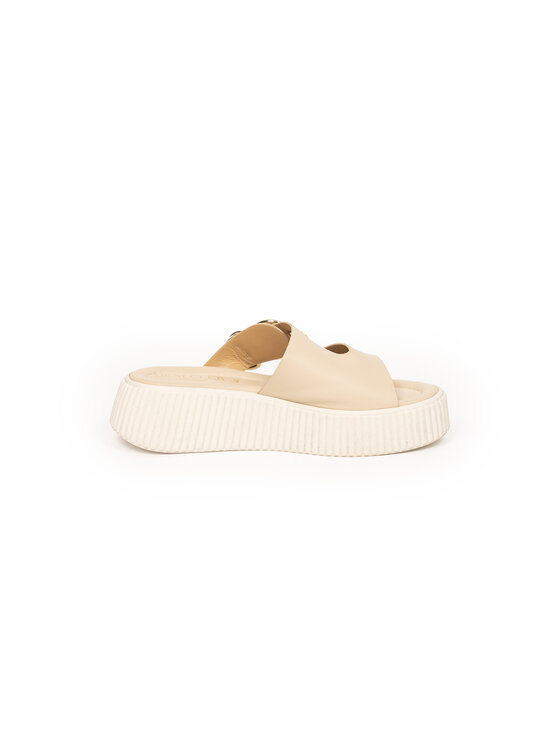 Deni Cler Milano Deni Cler Milano Klapki T-DC-B115-F2-77-12-1 Beżowy