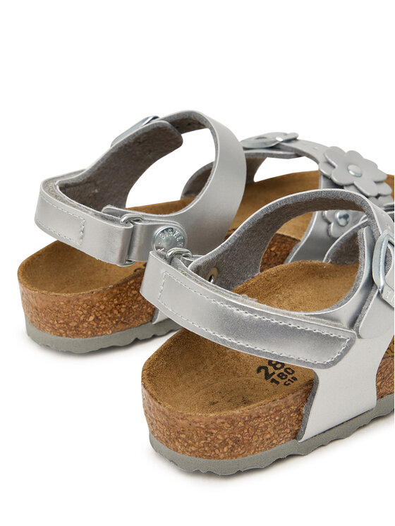 Birkenstock Birkenstock Sandales Rio As Flowers 1031702 S Sudraba