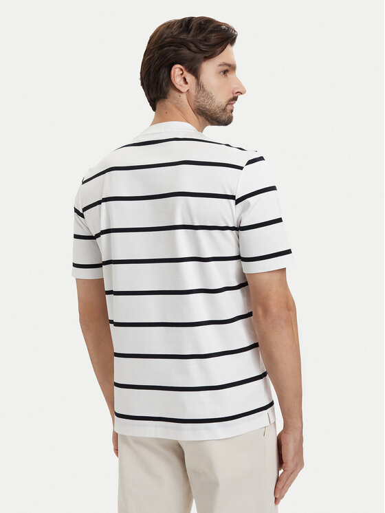 BOSS BOSS T-Shirt C-Taut 01 50555844 Creme Regular Fit