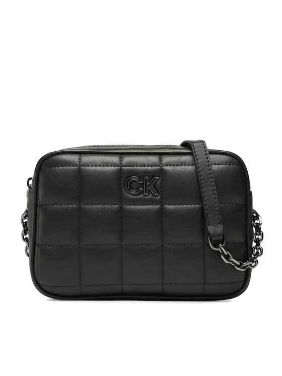 Calvin Klein Torebka ReLock Quilt Camera Bag K60K610445 Czarny Modivo.pl
