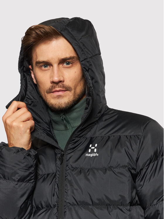 Haglöfs Haglöfs Kurtka puchowa Bield 604684 Czarny Regular Fit