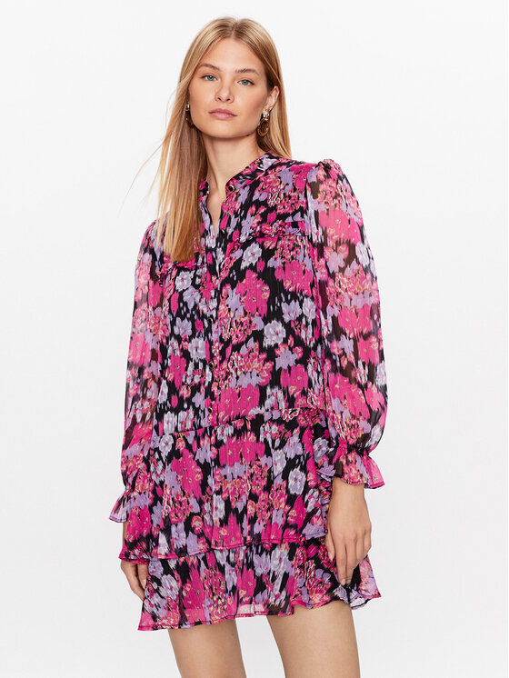 Liu Jo Liu Jo Košilové šaty WF3141 T3607 Růžová Regular Fit