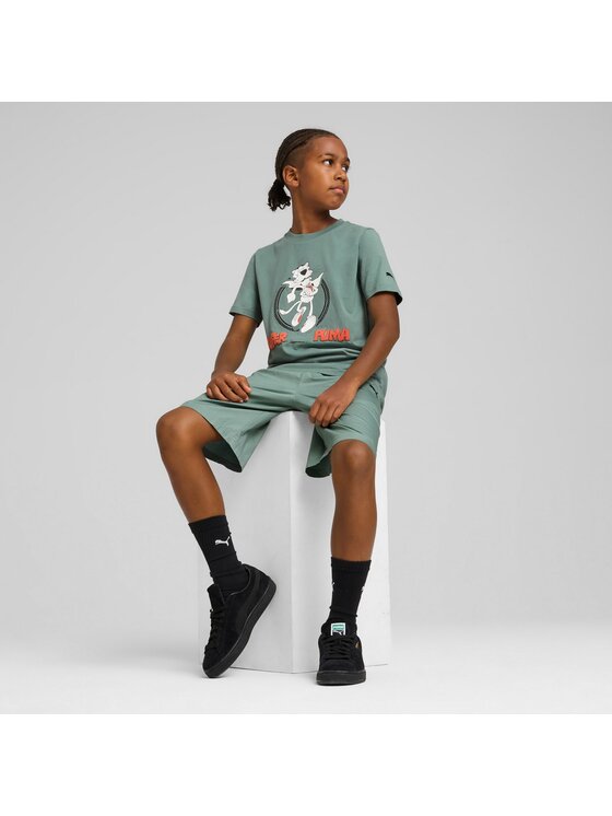 Puma Puma T-Shirt 629864 Zielony Regular Fit