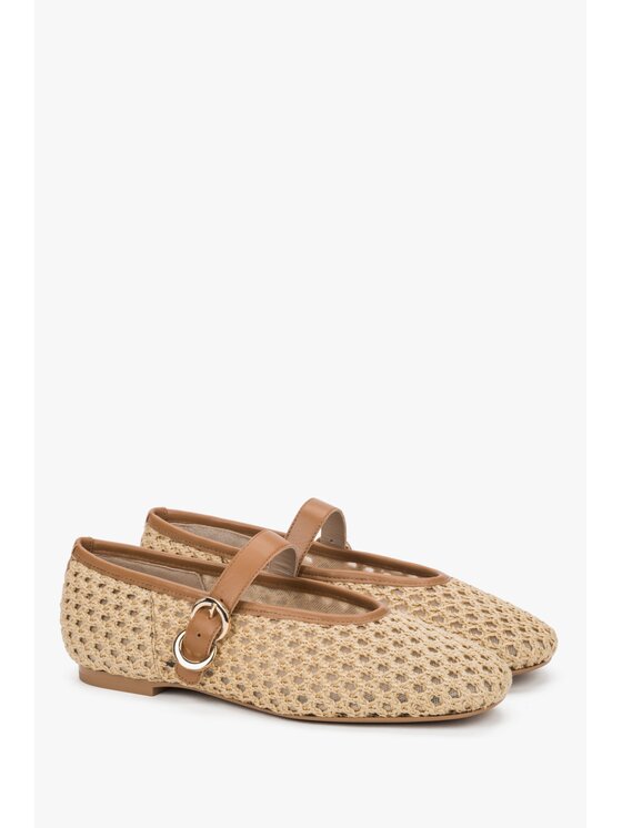 Estro Estro Ballerine ER00119946 Beige