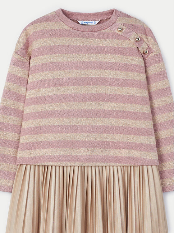 Mayoral Mayoral Set Pullover und Kleid 4932 Rosa Regular Fit