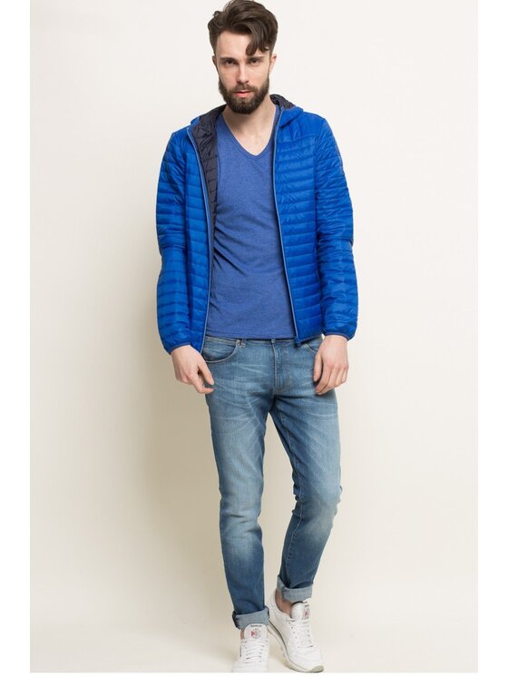 Wrangler Wrangler Giacca di transizione PUFFER Blu Slim Fit