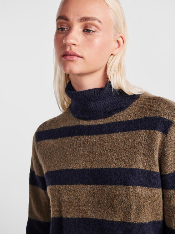 Pieces Pieces Поло 17143481 Тъмносин Regular Fit