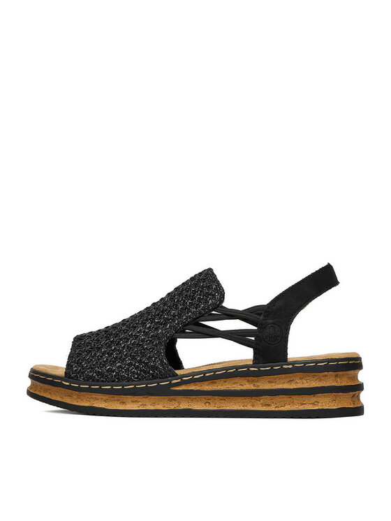 Rieker Rieker Sandali CEO-62941-00 Nero