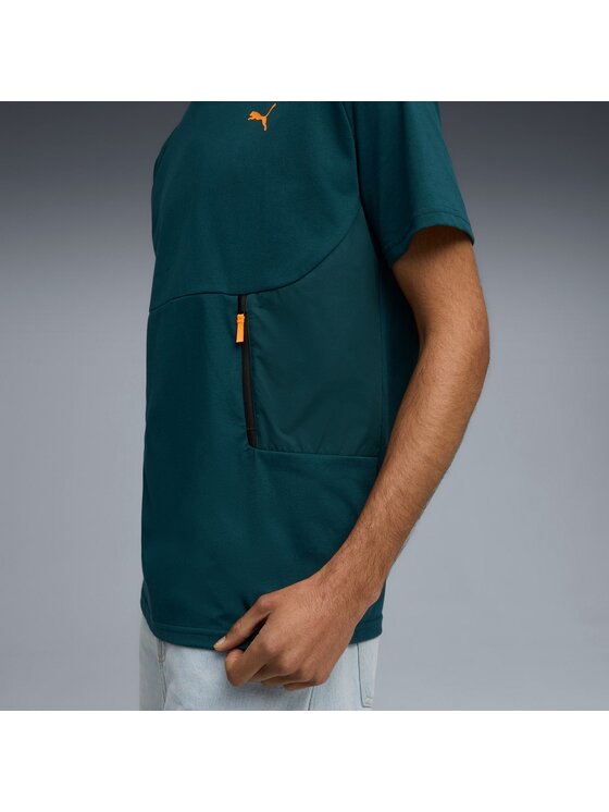 Puma Puma T-Shirt 629673 Zielony Regular Fit