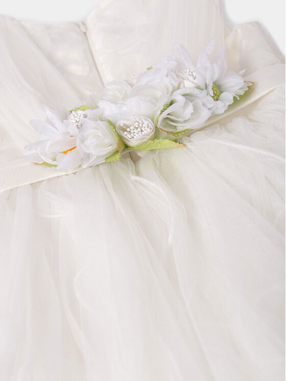 Abel & Lula Abel & Lula Vestito elegante 5035 Bianco Regular Fit