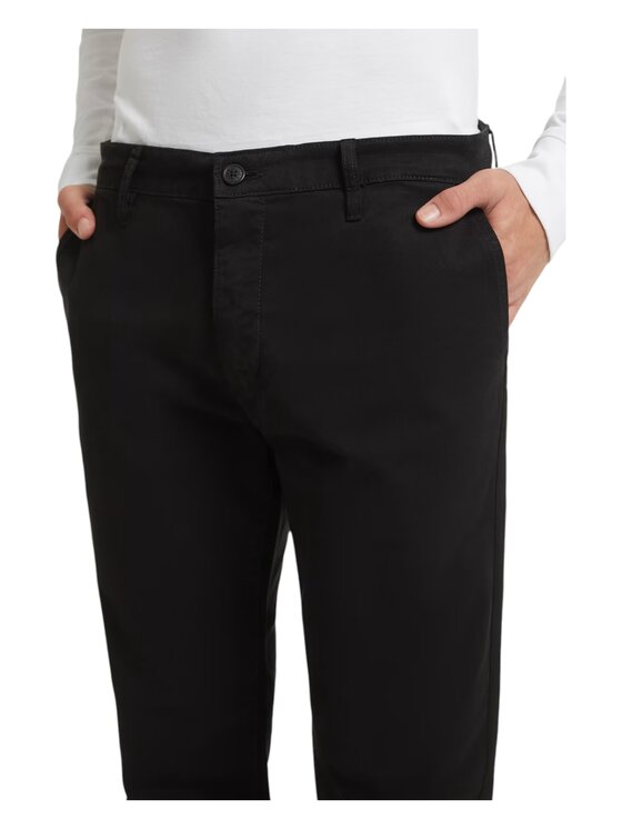 Guess Jeans Guess Jeans Chino hlače M4YB33 WGB5A Črna Regular Fit