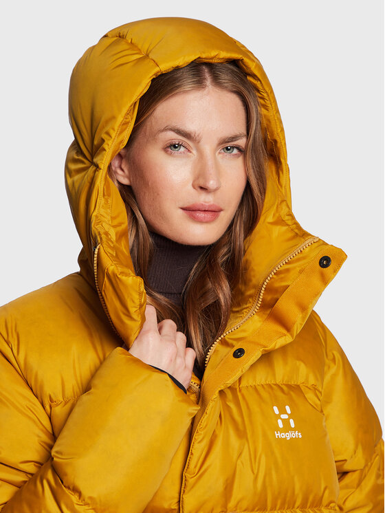 Giubbotto piumino 605412 Giallo Regular Fit
