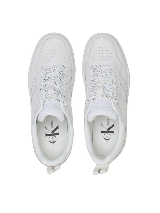 Calvin Klein Jeans Calvin Klein Jeans Αθλητικά Basket Cupsole Laceu YW0YW01050 Λευκό