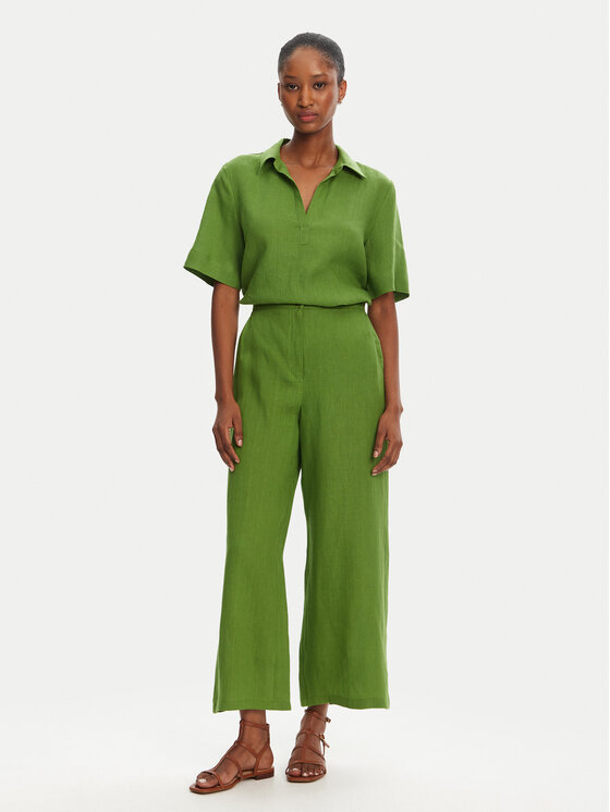 Marella Marella Blusa Nave 2515111032 Verde Regular Fit