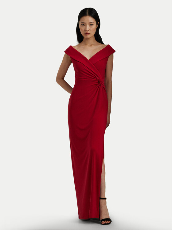 LAUREN RALPH LAUREN LAUREN RALPH LAUREN Abendkleid 253863940020 Rot Slim Fit