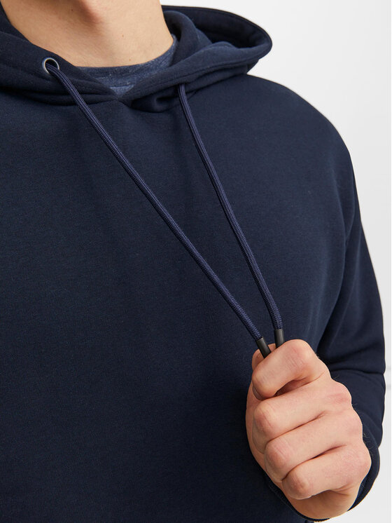 Jack&Jones Jack&Jones Majica dugih rukava Bradley 12249340 Tamnoplava Relaxed Fit