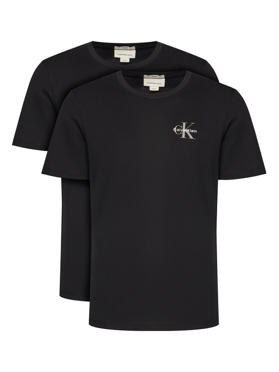 Calvin Klein Jeans Set de tricouri LV04RF279G Negru Regular Fit