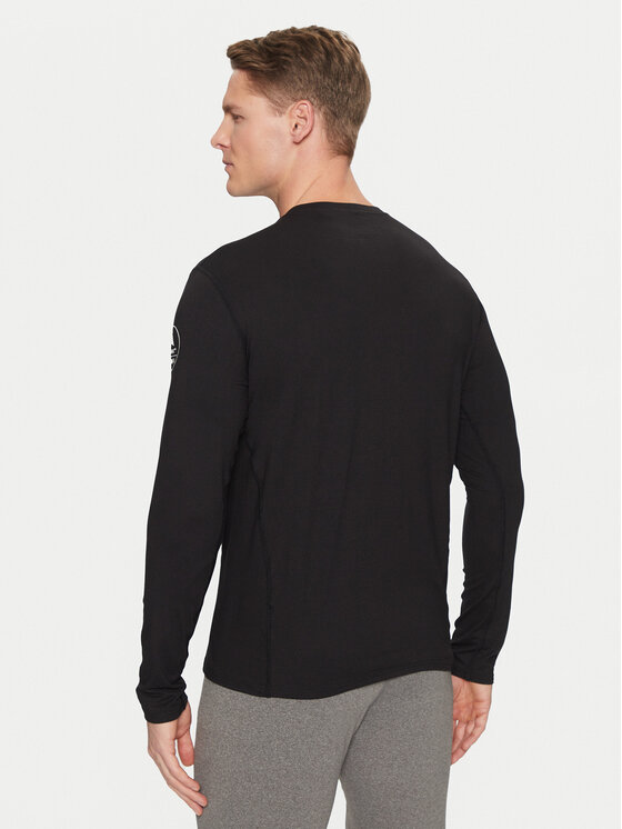 Surfanic Surfanic Bielizna termoaktywna górna SWU1603 Czarny Slim Fit