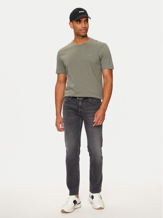BOSS Boss T-shirt Tegood 50508243 Siva Regular Fit