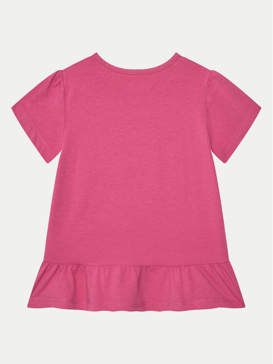 Guess Guess T-Shirt K5GI10 K6YW Růžová Regular Fit