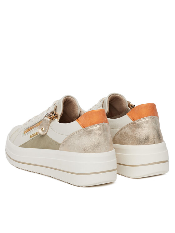 Remonte Remonte Sneakersy D1C01-81 Beżowy