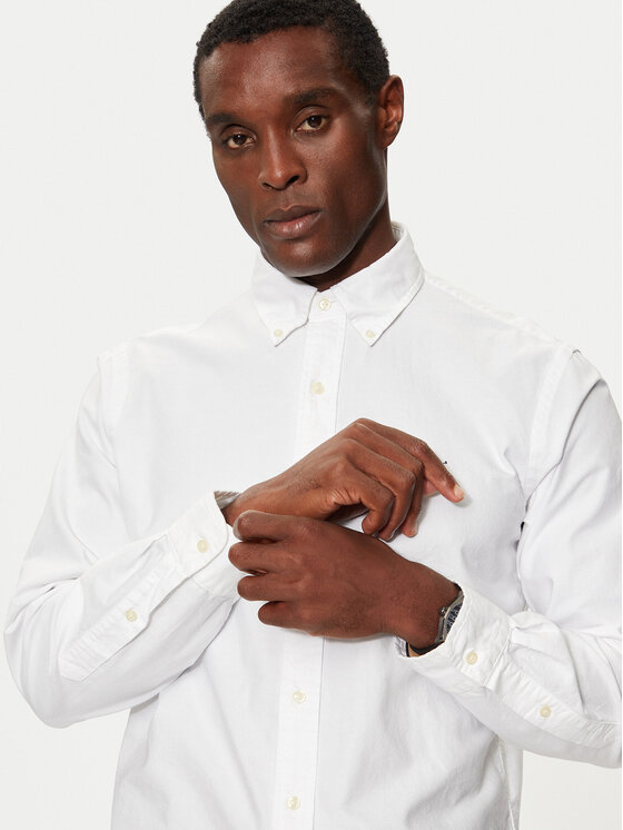 Polo Ralph Lauren Polo Ralph Lauren Сорочка Bsr 710772290 Білий Custom Fit