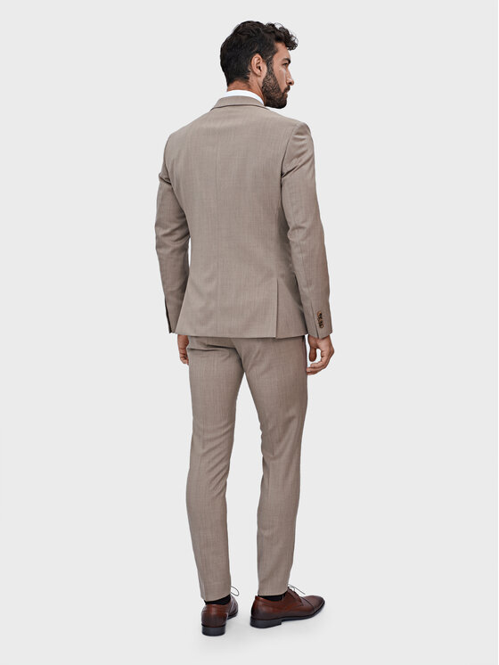 Evenemen Evenemen Garnitur Marietta Beżowy Slim Fit