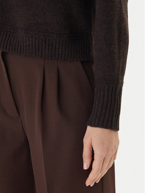 Vero Moda Vero Moda Sweter Aquarius 10331898 Brązowy Regular Fit
